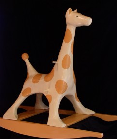 John Lennon-inspired Rocking Giraffe